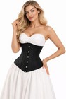 Heavy Duty Double Steel Boned Waist Training Cotton Underbust Corset M92