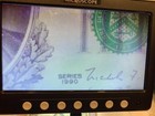 1990 Series  50 Dollar Bill Banknote Old Design Us Federal Reserve Note Prefix D