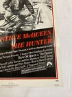  unused  1980 The Hunter  27x41 Original One Sheet Movie Poster Steve Mcqueen