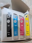 New Genuine Epson 127 126  t127120bcs  Ink Cartridge - 4 Pack Missing The Black