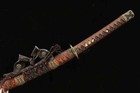 41   Handmade Japanese Authentic Tachi Sword T10 Steel Clay Tempered Katana