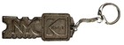 Kodak Camera   Film Nyc Region Metal Double Sided Fob Keychain Key Ring