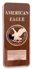 1 Pound Lb Troy Ounce oz  999 Pure Solid Metal Walking Liberty Eagle Bar Copper