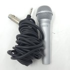 Vintage Shure 8800 Dynamic Microphone Silver With 15ft Cable 
