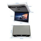 19  Player Car Roof Monitor Lcd Tft Hdmi Overhead Screen Flip Down Built-in Ir