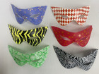 24 Vintage Plastic Cat Masks   Assorted 1960s   For Halloween Or Crafts