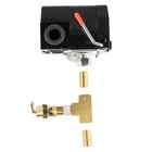 Replacement 95-125 Psi Pressure Switch Craftsman Air Comp W 125 Psi Relief Valve