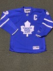 Toronto Maple Leafs Nhl Home Jersey Royal Blue Large Sundin  13 Reebok Hockey L