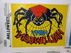 Lot Of 4 Vtg 90s Halloween Color Window Static Clings Frankenstein Ghost Spider 