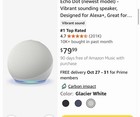 Amazon Echo Newest Gendot Gray Smart Speaker With Alexa Smart Home Compatibility
