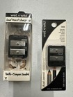 Wet N Wild Dual Pencil Sharpeners For All Sizes Eyeliners Lipliners  3 Pack