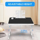 Adjustable Laptop Table Stand Lap Tray Sofa Bed Notebook Computer Foldable Desk