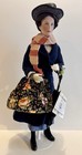 Mary Poppins 20    Porcelain Collector Doll W parrot Umbrella Scarf   Bag