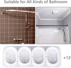 Gray Ombre Shower Curtain 72wx72h Inches  72w X 72l  pack Of 1  A-01grey