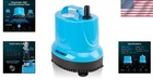 100w Submersible Fountain Pump - 11ft Lift  800gph For Aquariums   Ponds