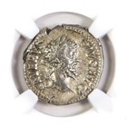 Rare Roman Silver Denarius Of Septimius Severus  ad 193-211  - Ngc Vf Coin