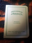 Make Any Offer Don t Be Shy         vintage Golf Scorecard  Berkeley Ca Country Club