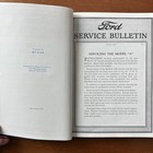 Ford Service Bulletin Book Model A 1928-1931 By Ben Staub 1974 Reprint
