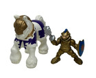 Fisher-price Great Adventures Castle Gold Knight   White Horse Replacements