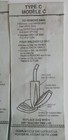 Lot Of 4 Type C Sanitized  Vac Vacuum Bags Replacement Hoover Upright  Bags