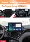 12 5 Inch Screen Android Car Radio For Toyota Camry 2021-2023 Carplay Head Unit