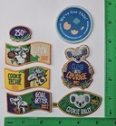 Set Of 7 Girl Scout Patches 2022 Cookie Uniform Badges Koala Climb Various Sizes