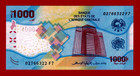1000 Francs 2022 Central African States Unc Polymer Sign  Angue   Tolli  p-701a 