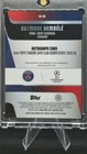 2025-26 Topps Chrome Ousmane Dembele True Blue Refractor  150 Psg  ca-od Signed