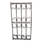 Antique Victorian Iron Gate Window Garden Fence Architectural Salvage Door  639