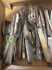 Vintage 1847 Rogers Bros   Silver-plated 145 Piece Flatware Spoons Butter Knives