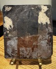Antique Mexican south Western Us Retable On Tin  C 19th Century