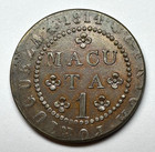 1814 Portuguese Africa  angola  - 1 Macuta  Km-46 