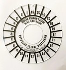 Wurlitzer 310 Wallbox Selection Dial Number Replacement