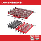 Milwaukee 48-22-9486  1 4    3 8  Socket Set 106 Pc