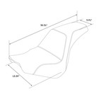 Two Up One Piece Seat For Softail Street Bob Fxbb 2018-2021 White Stitching