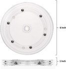 Sangle Spoffy 6  Cookie Decorating Turntable With Non-slip Pad  Acrylic Bearing 