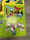 Judy instructo Vintage Wooden Tray Puzzle Lot Of 12 Fairytales Animals    read