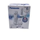 Panasonic Kx-tgd532w Cordless Phone 2 Handsets Answering Machine White