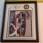 Dale Earnhardt  the Champ  Signed Nascar Original Photo - Mounted Memories Auth