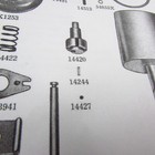 Vintage Nos Maytag Wringer Washer Part 14244 Spring For Index Pin  32  32l