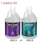 4x 1 Gallon Kit - Crystal Clear Tumbler Epoxy Resin - Diy Craft Painting Coating