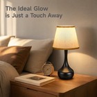 17   Set Of 2 Table Lamps Touch 3-way Dimmable For Bedroom Living Room Bedside