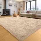 Soft Shaggy Fluffy Rug Plush Area Carpet For Bedroom Living Room Home Decor Rugs