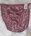 Vintage Vtg Delicates Jcpenney Satin Panty String Bikini Panties Wallpaper 6 New