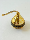 Phb Midwest Cannon Falls Hershey s Gold Kiss  Porcelain Hinged Trinket Box