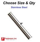 Stainless Steel Threaded Rod 304 All-thread  choose Size   Qty 