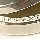 Vintage R  Blackinton   Co  Sterling Silver Pillbox - Excellent Condition