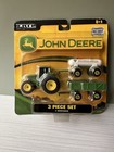 3 John Deere Green Tractor Set Ertl Diecast Lot New Sealed  37290b X2    37290