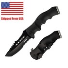 8 spring Assisted Tactical Pocket Knife Folding Survival Hunting Knife With Clip