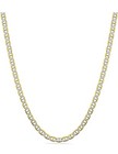 14k Gold Plated Sterling Silver Marina Mariner Link Italian Chain Necklace